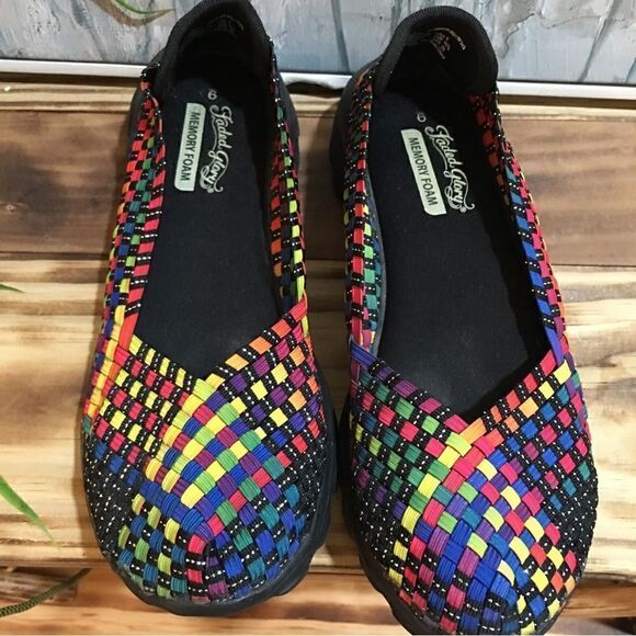 Memory Foam Sneaker Flats design to fit all foot types - Picture 2 of 6